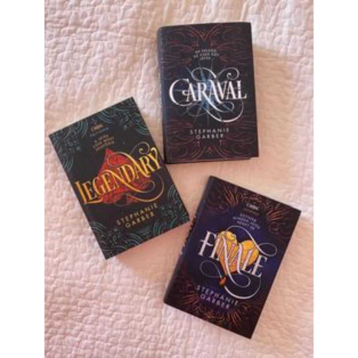 Stephanie Garber's "Caraval" series [premium quality books]