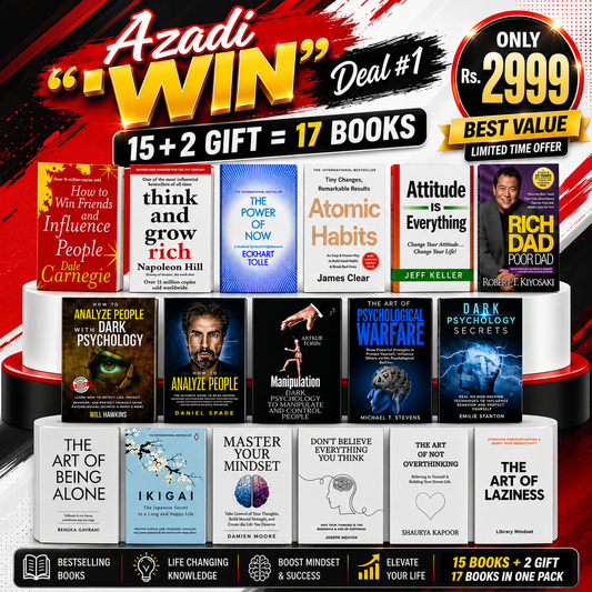 Azadi "WIN" Deal #1 : 17 books Rs.2999