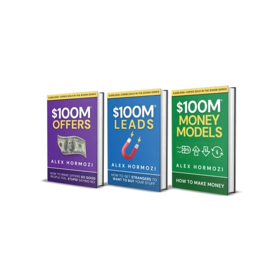 The $100M Library by Alex Hormozi – Set of 3 Books Rs 999