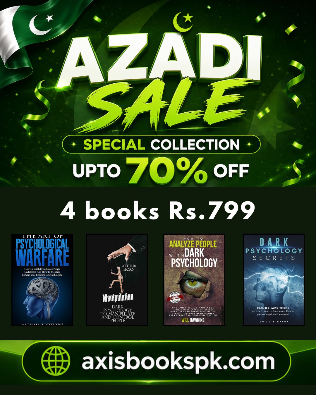 Azadi Deal – 4 Books Bundle 11