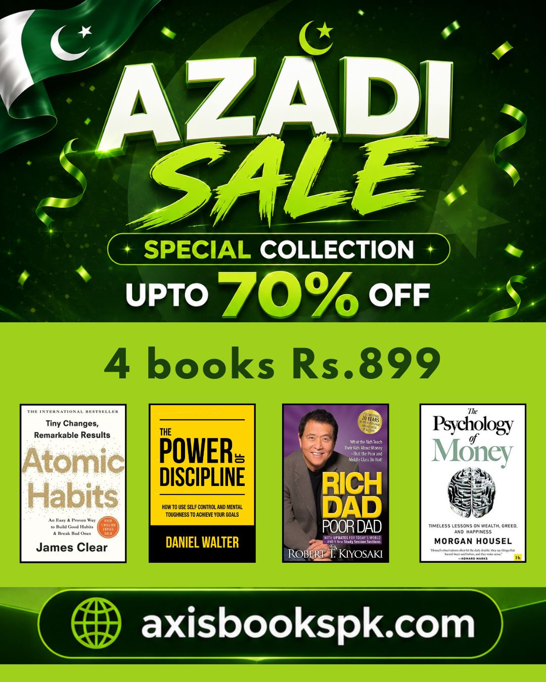 Azadi Deal – 4 Books Bundle 16