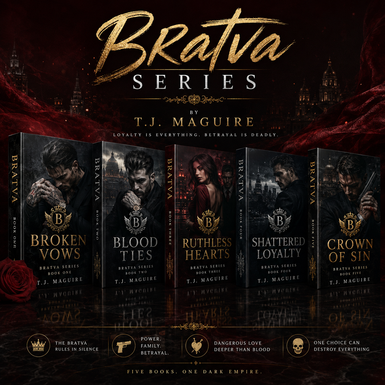 Bratva Series by T.J. Maguire