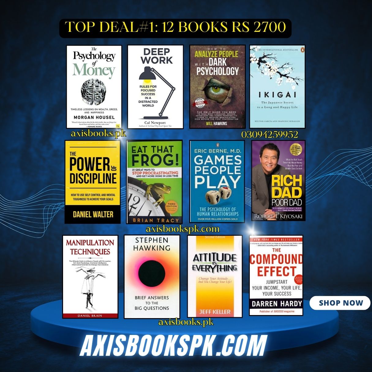 Top Deal #1: 12 Life-Changing Books for Just Rs.2700