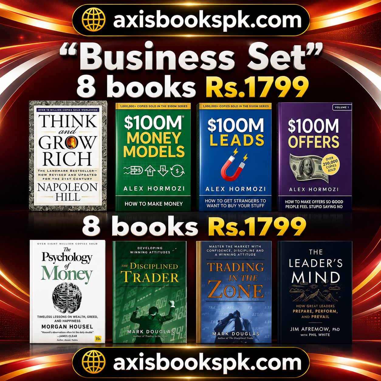 Business Set — 8 Books for Rs. 1799+300 delivery
