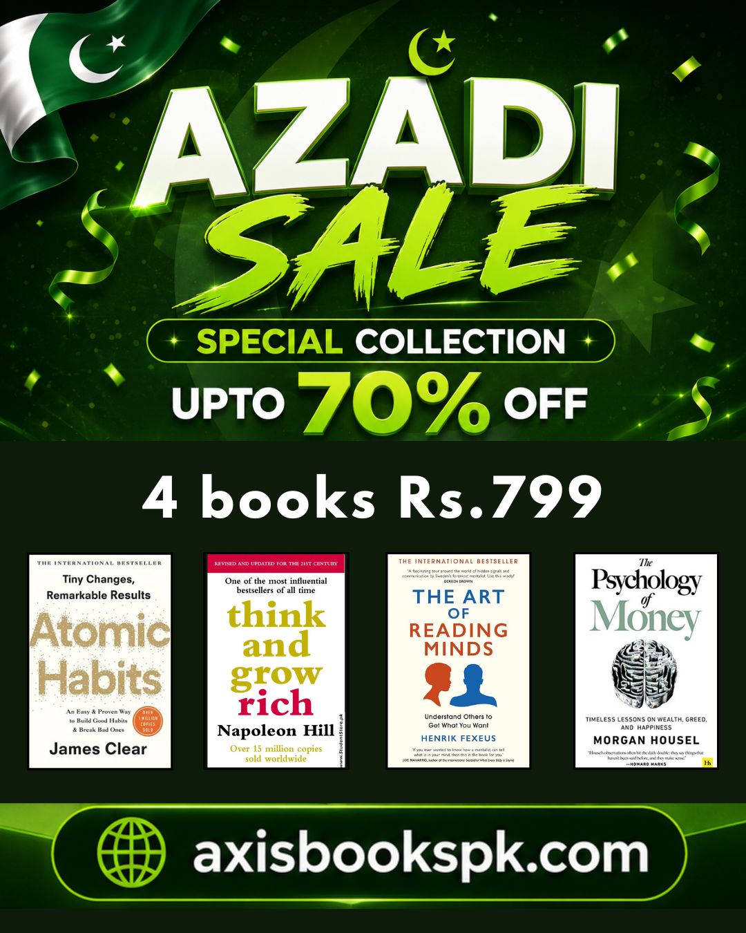 Azadi Deal – 4 Books Bundle 3