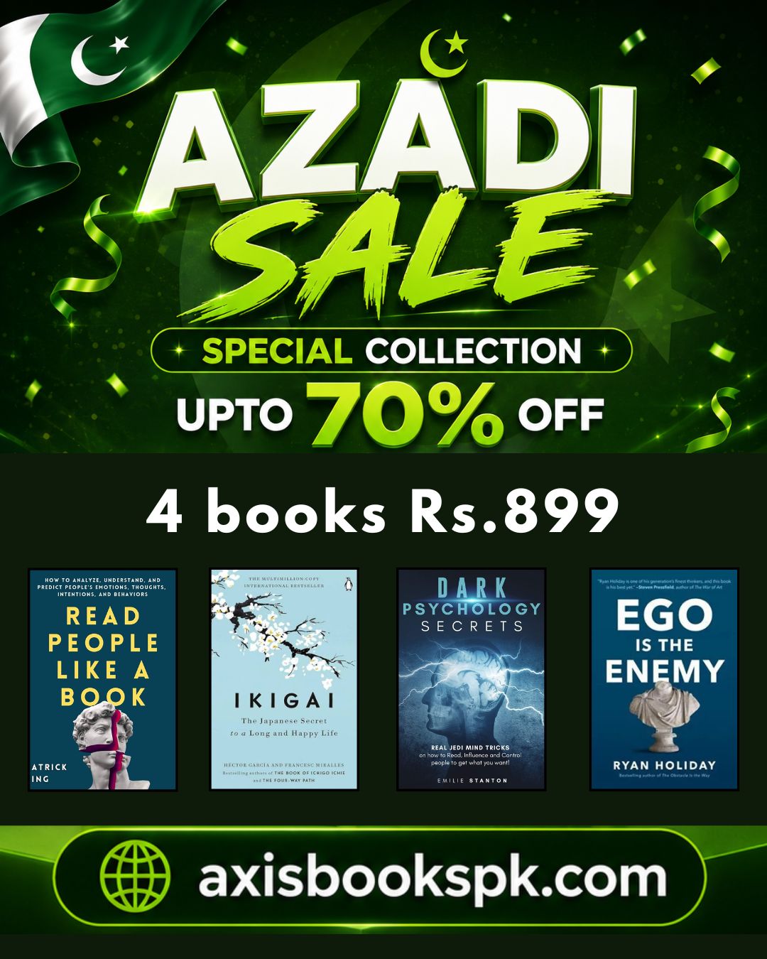 Azadi Deal – 4 Books Bundle 5
