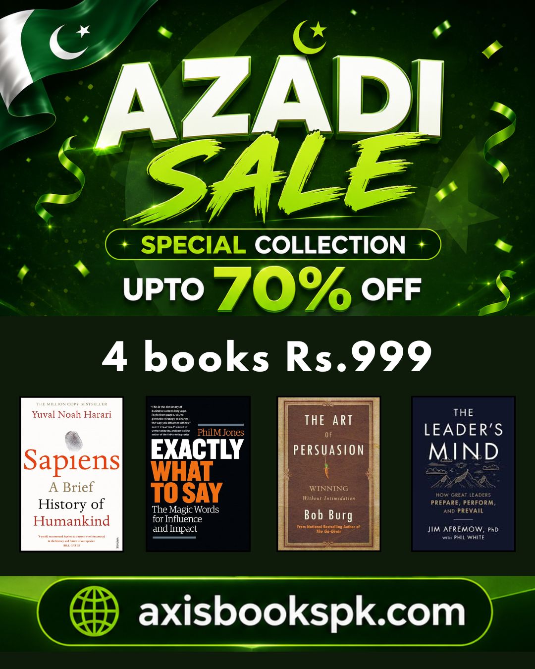 Azadi Deal – 4 Books Bundle 6