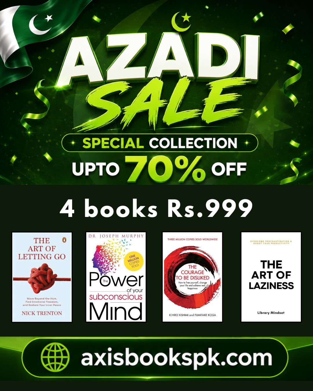 Azadi Deal – 4 Books Bundle 7