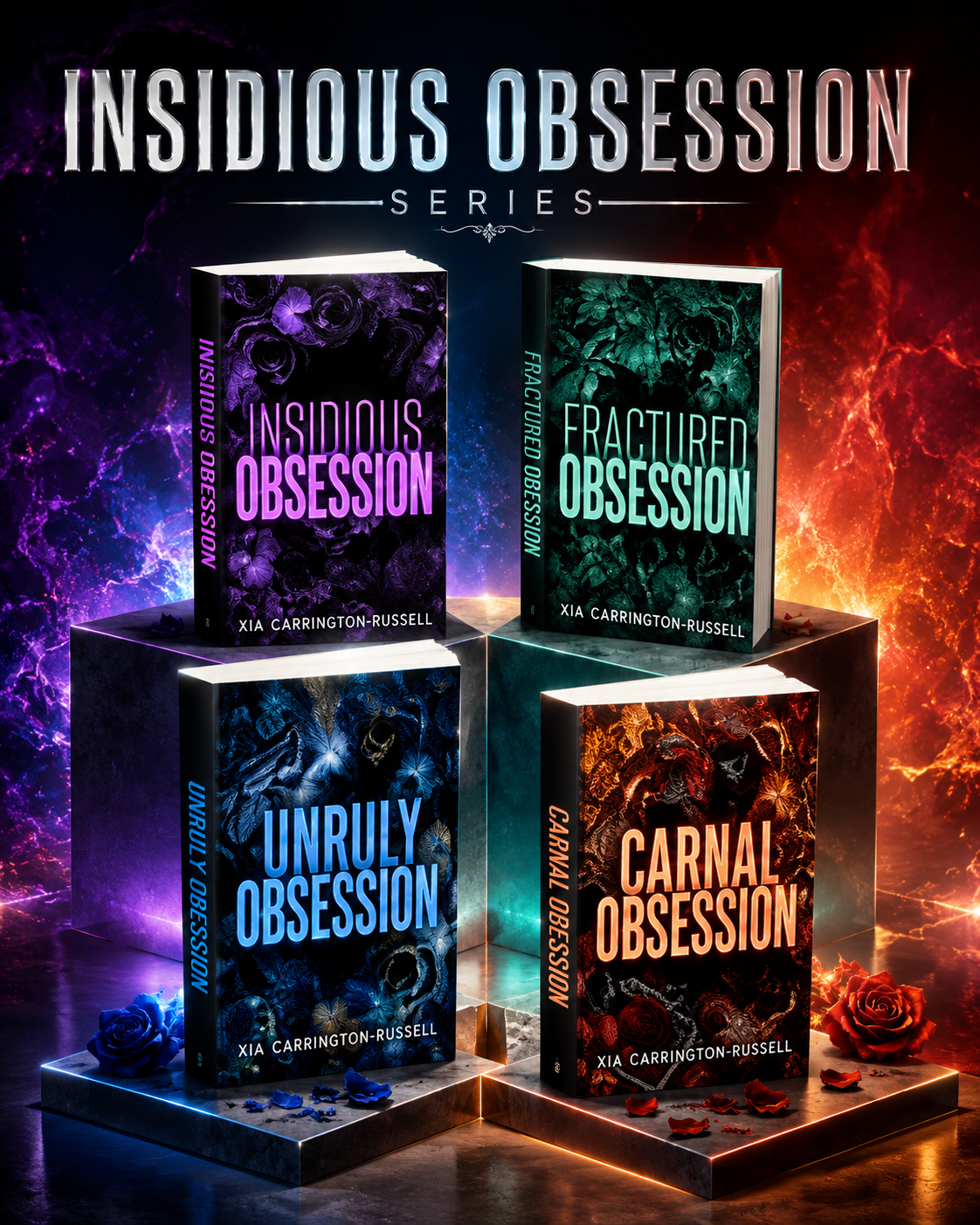 Obsession Series by Kia Carrington-Russell