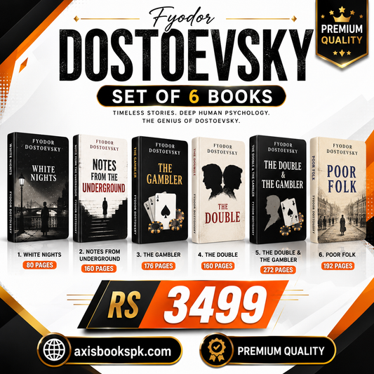Fyodor Dostoevsky Set of 6 Books