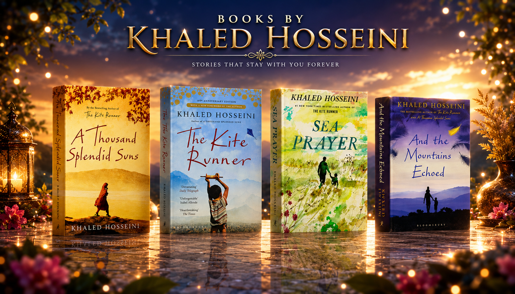 Books by Khaled Hosseini – 4 premium books!