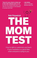 The Mom Test by Rob Fitzpatrick - Book Cover