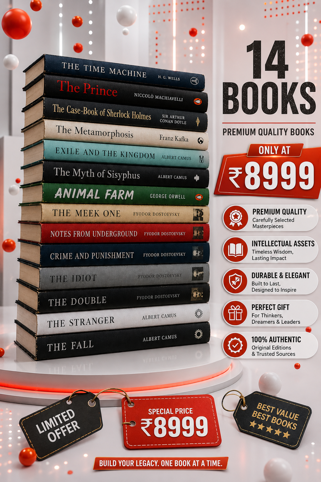 Intellectual assets 14 books set